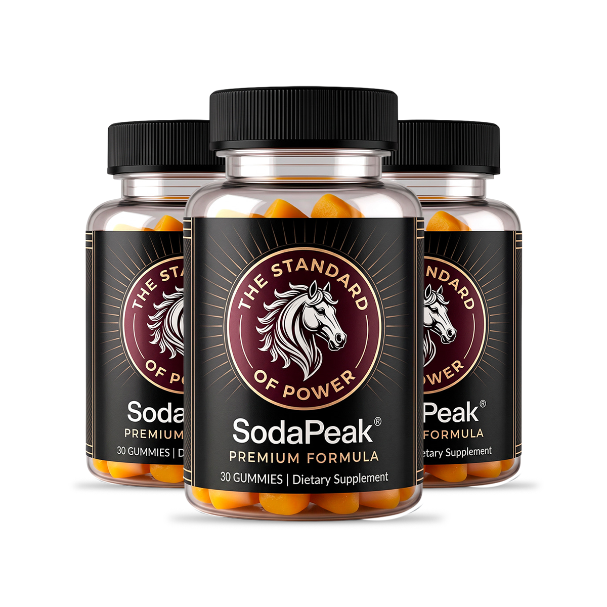 SodaPeak 3 bottles — 90-day supply