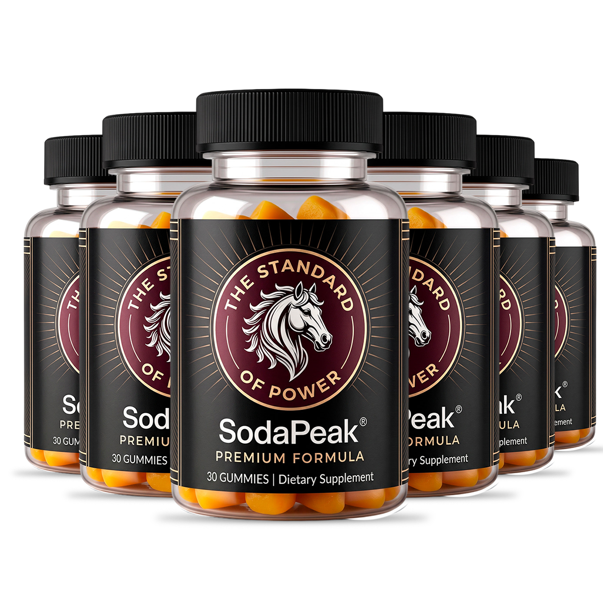 SodaPeak 6 bottles — 180-day supply